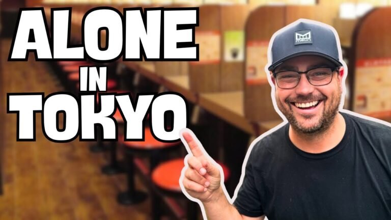 Tokyo’s BEST SOLO Eating Spots!🇯🇵