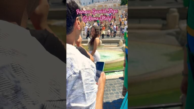 Tourist favourite spot in #rome #shorts #travel #viral #shortvideo #short #art #love