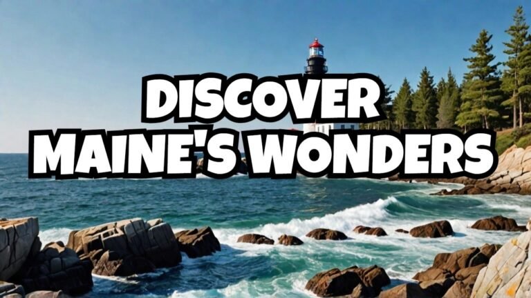 Wonders Of Maine- Ultimate Travel (Travel Bag Challenge) |Best Places to Visit | Exotic Vacation
